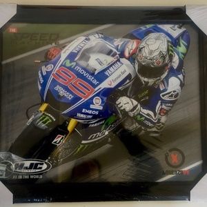 JORGE LORENZO MOTOGP - genuine signed framed photo